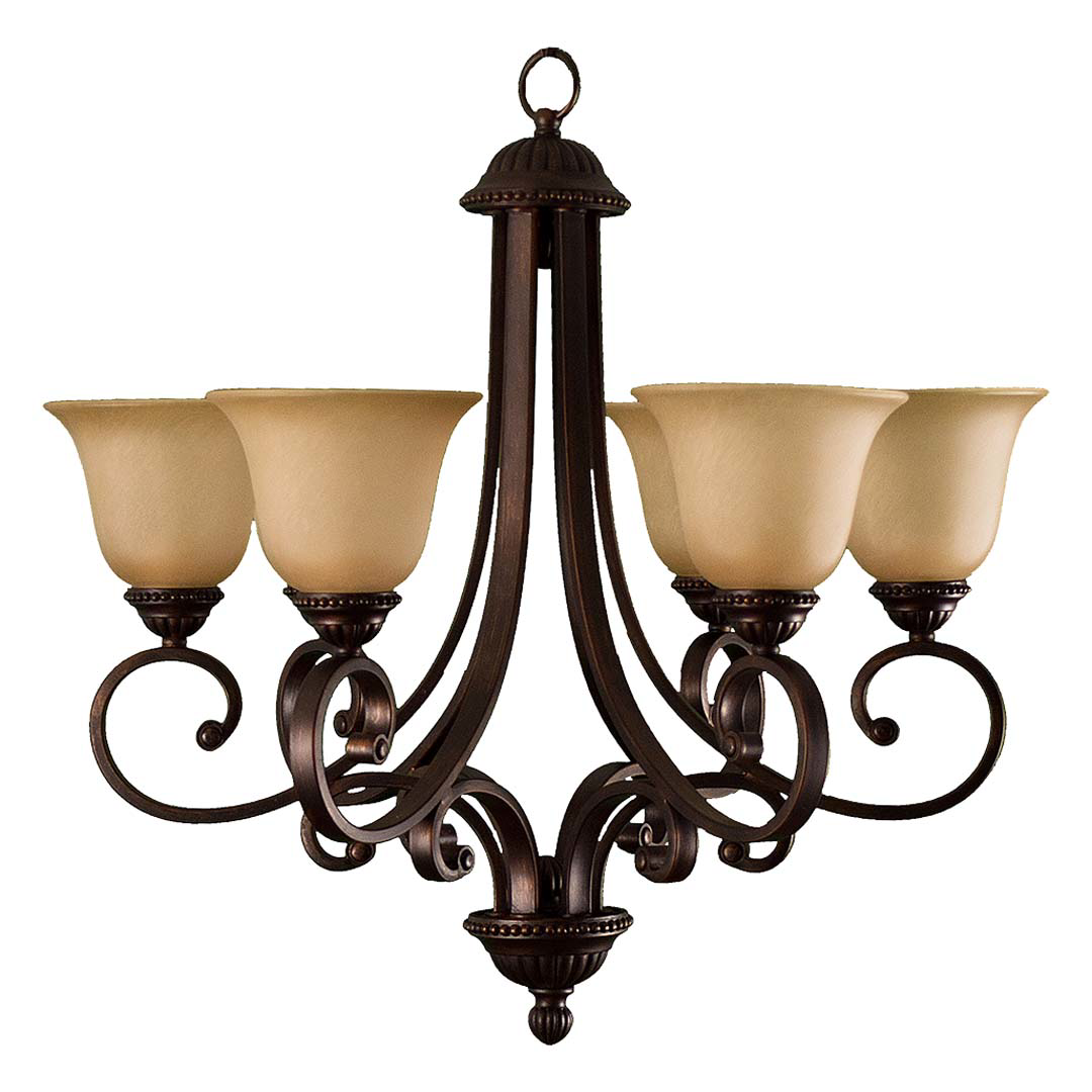 Alpine Series 6 Light Chandelier - RB