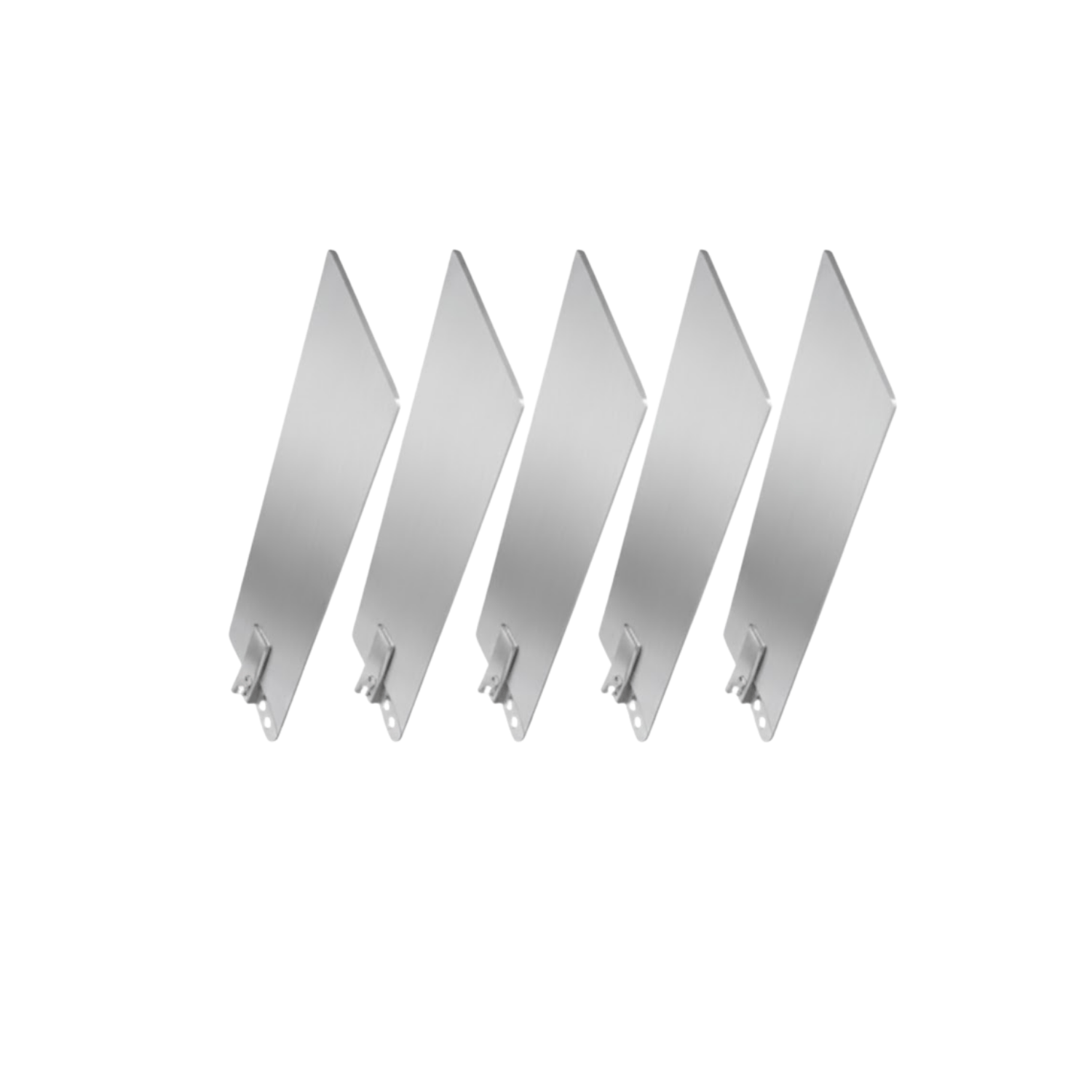 Set of 5-52' Silver ABS Outdoor Blades