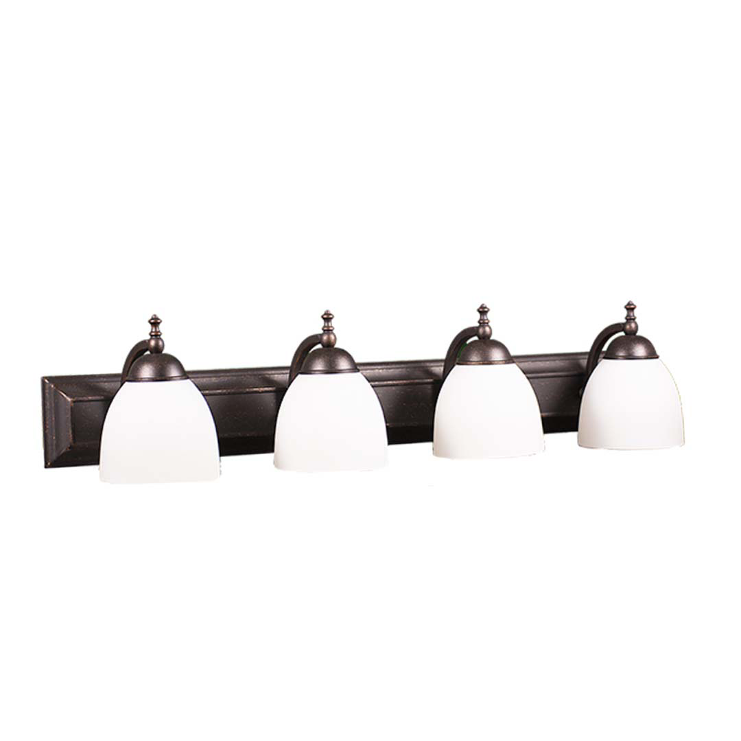 Austin 4 Light White Vanity - RB