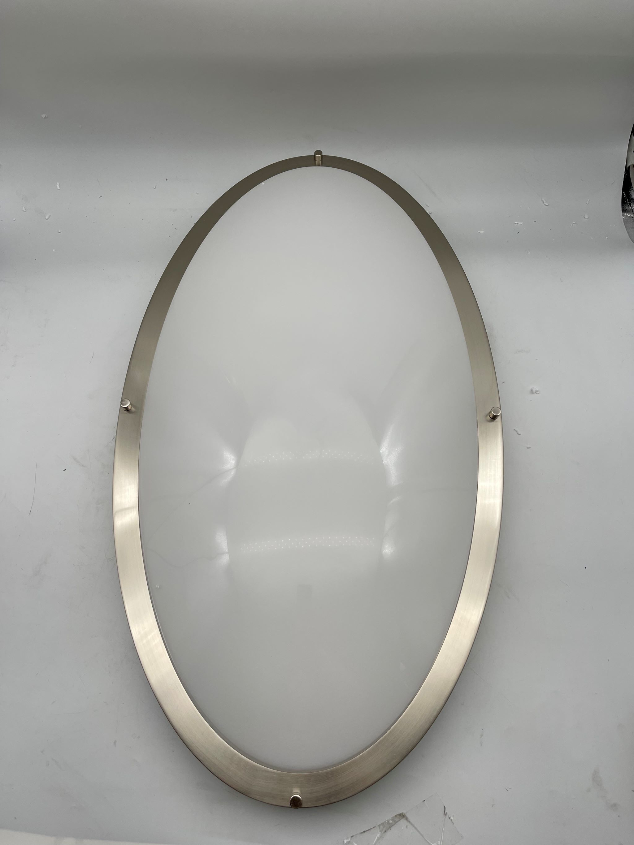 32" Oval Acrylic Flush Mount- NK