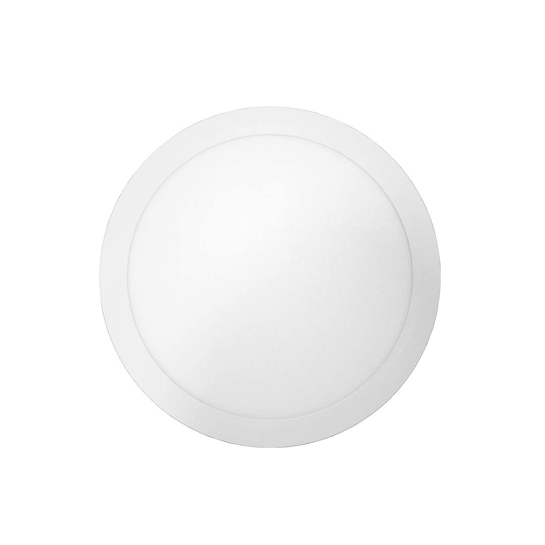 12" 24W LED Slimline Disk Light - WH 3000K