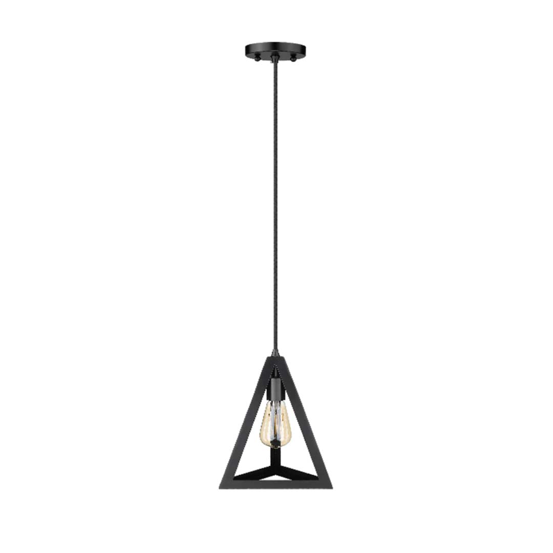 Vivio Astra 1-Light Triangle Pendant - MB