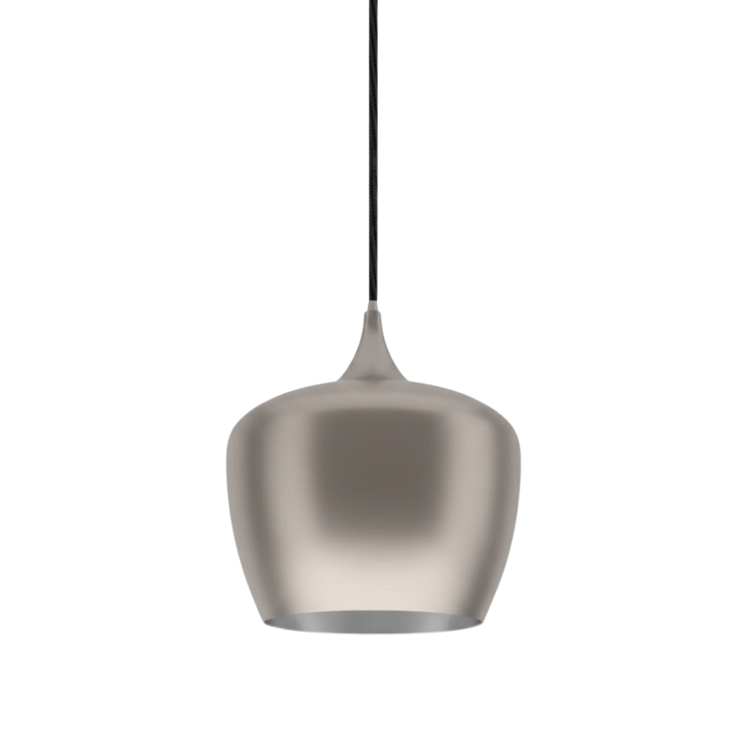 9.5" Metal Shade Pendant - NK/SS 60" SVT Cord