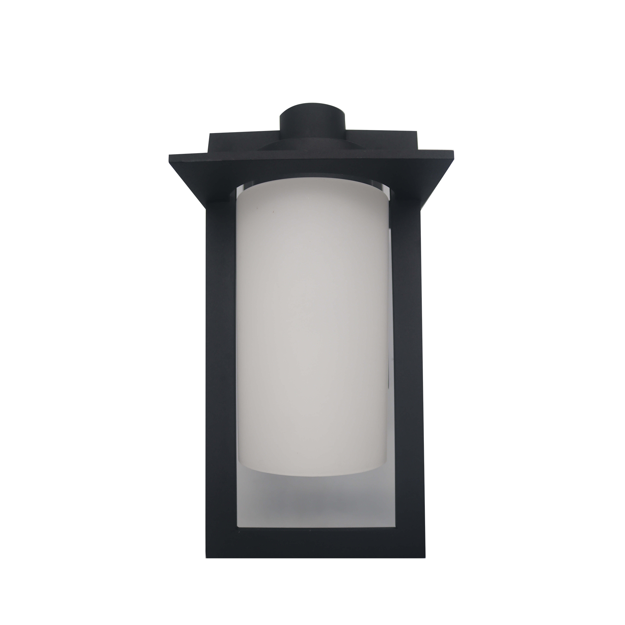 12" LED Outdoor Wall Mount - Opal Glass - TBK