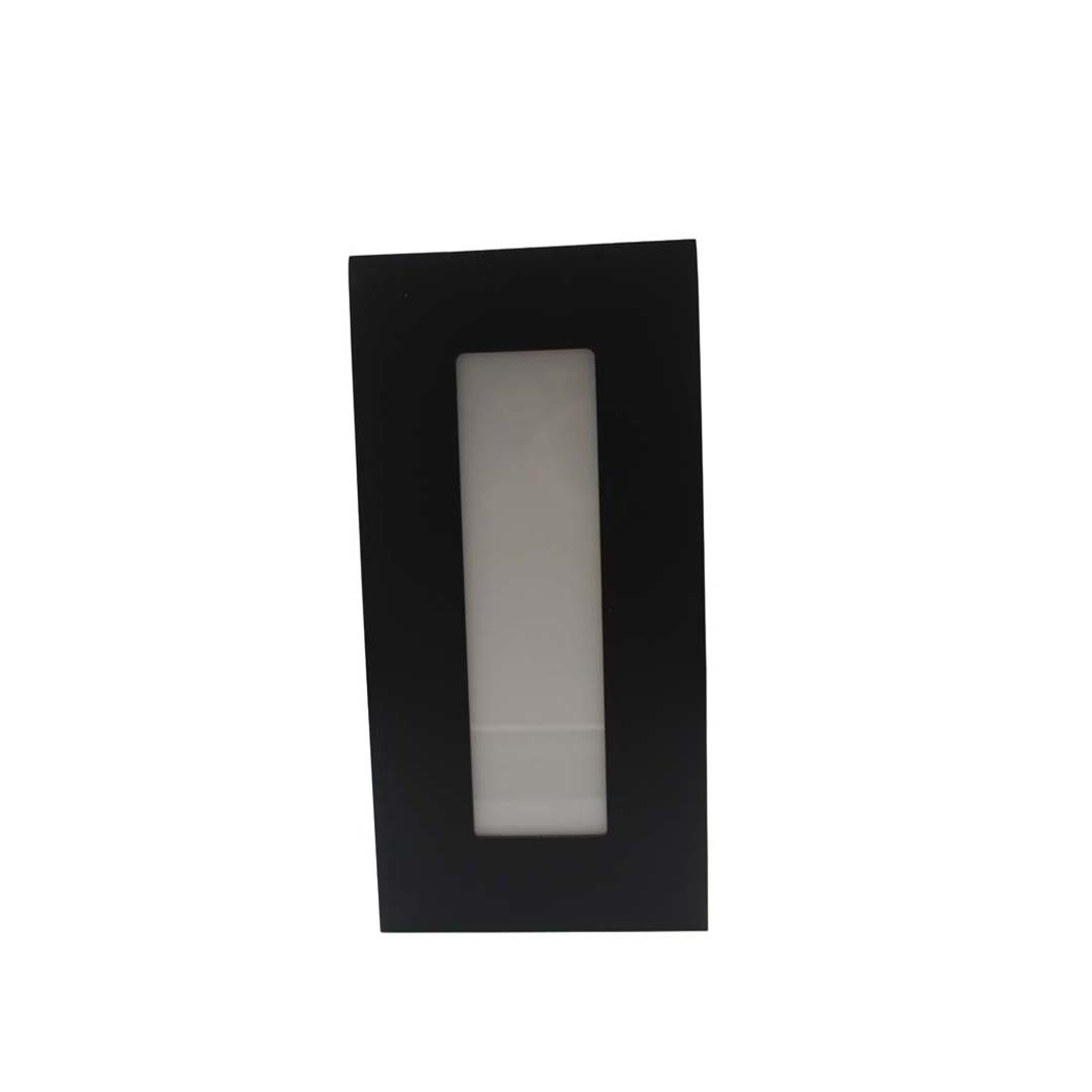 12" LED Outdoor Wall Cube Light - Frosted Glass - TBK