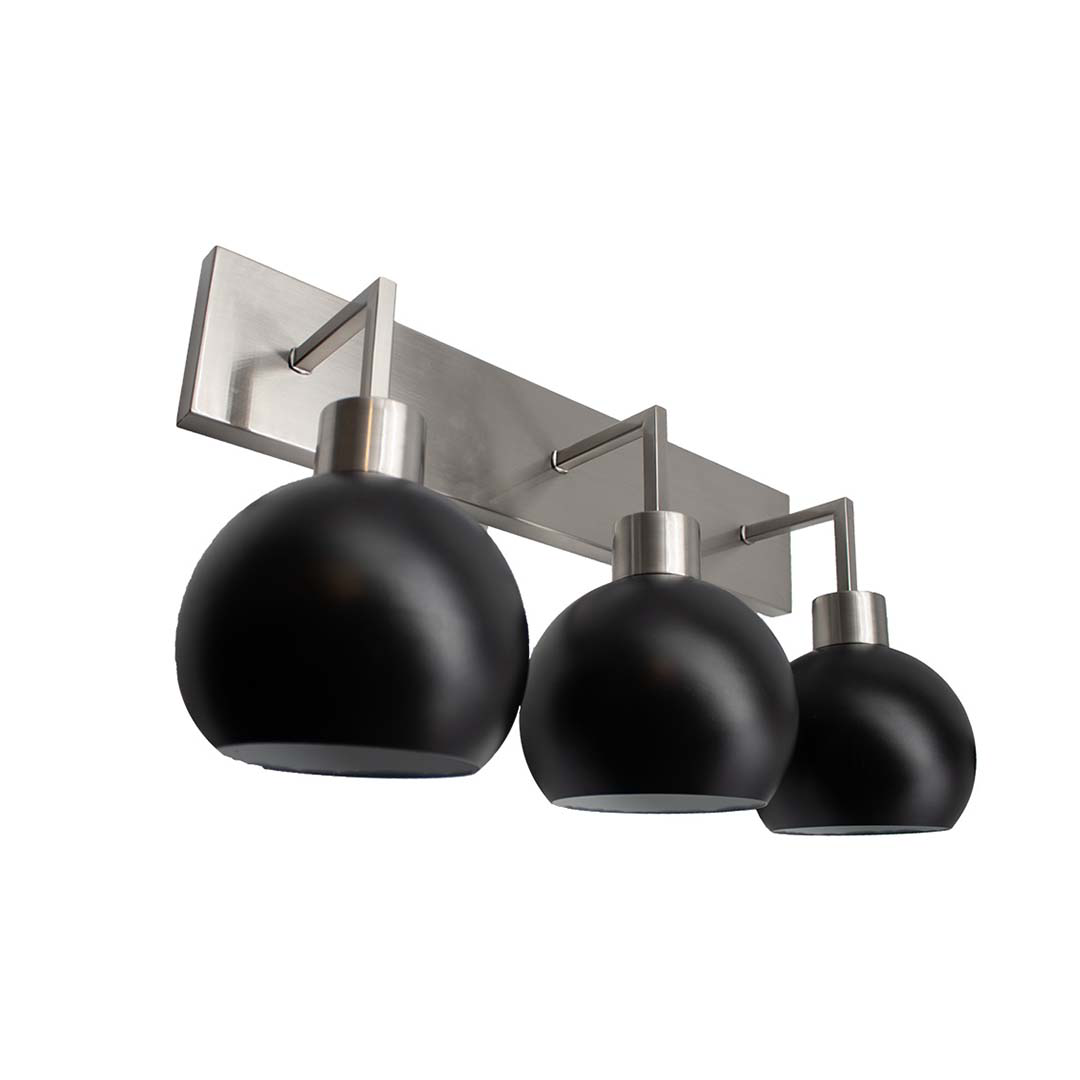 3-Light Globe Vanity - NK/MB
