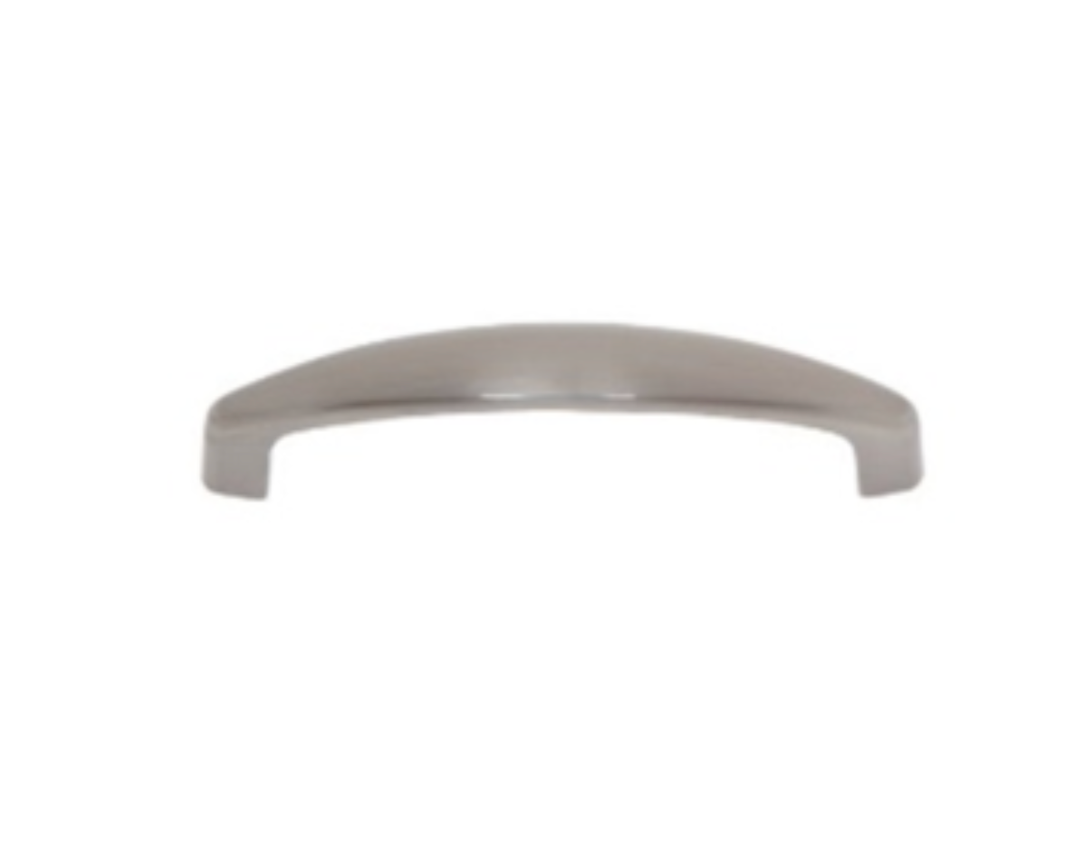 Teres Collection Satin Nickel 96 mm Slim Bow Pull