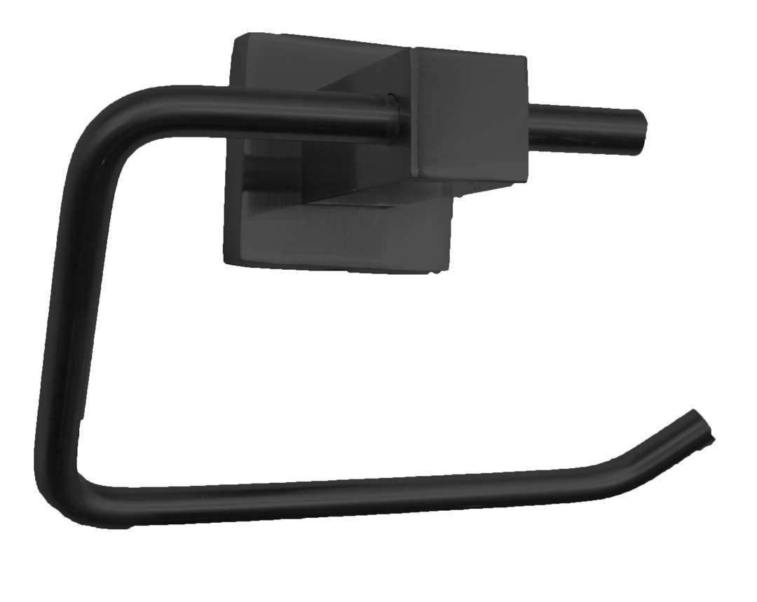 Milan Euro Paper Holder - Matte Black