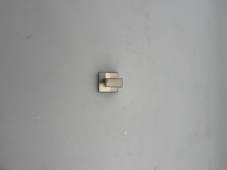 Robe Hook - Satin Nickel - Square Rosette
