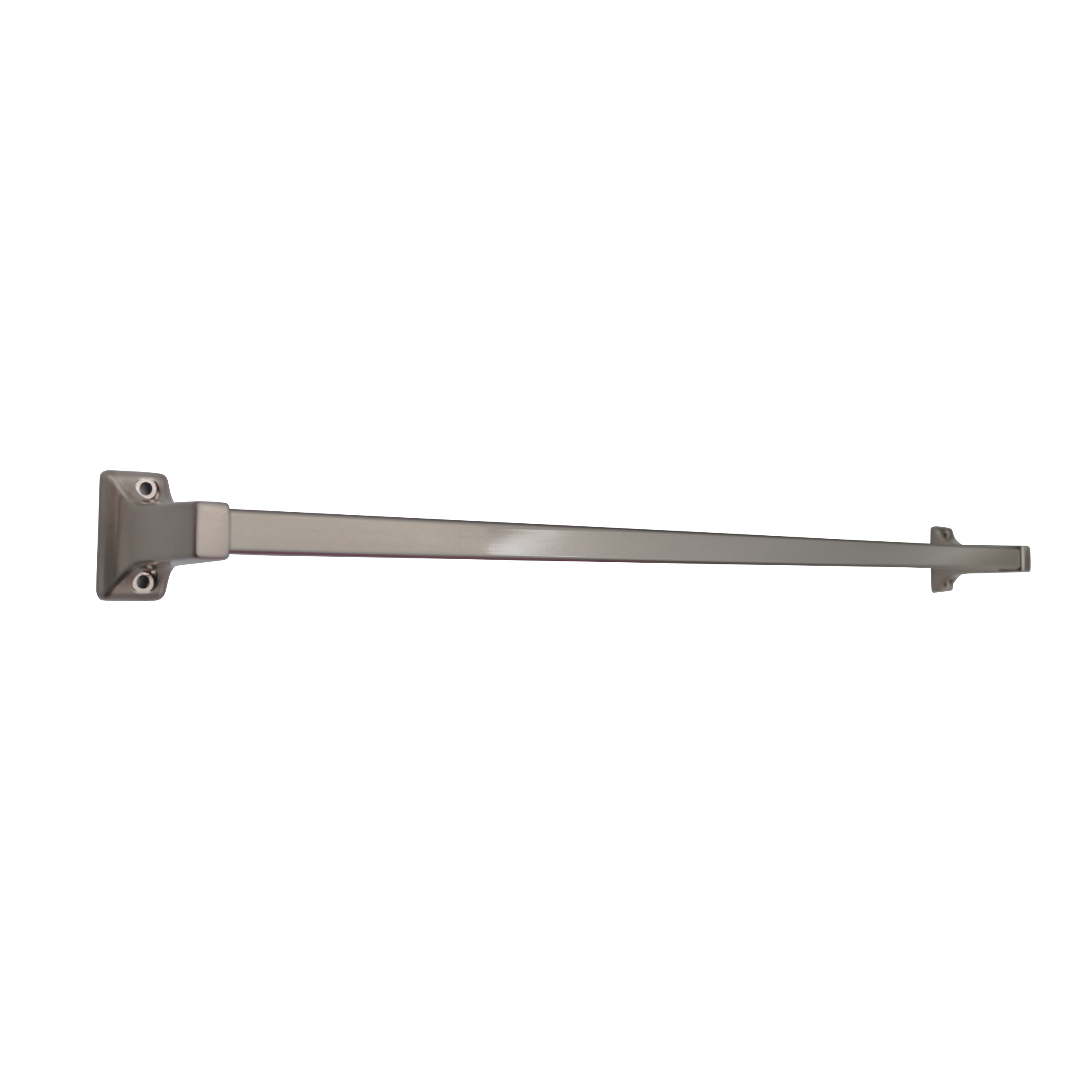 24" Towel Bar - Satin Nickel - Round Rosette