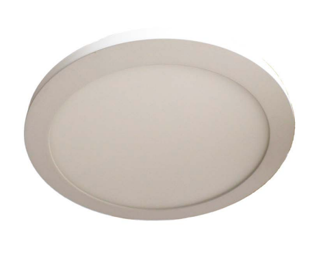 7.5" 12W LED Designer Slimline Disk Light - WH 3000K
