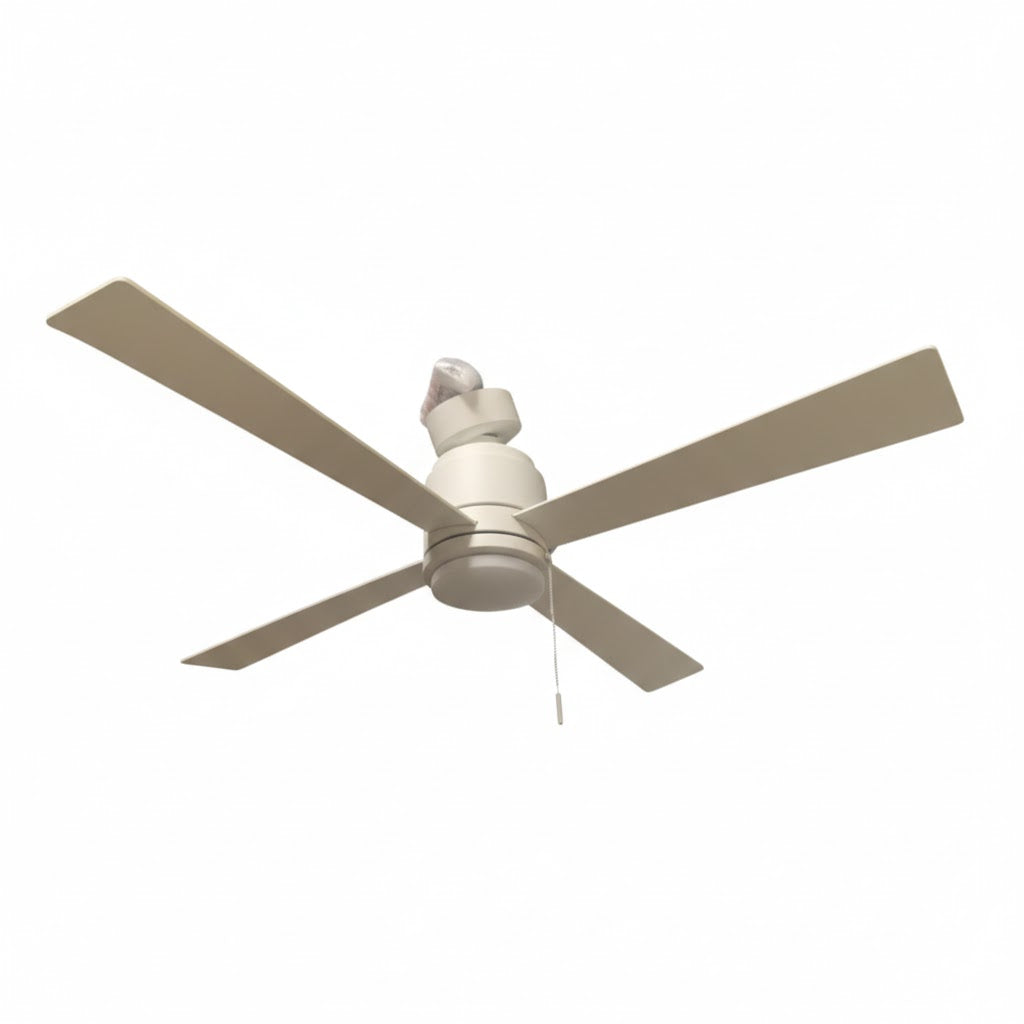52" 4-Blade Ceiling Fan - WH